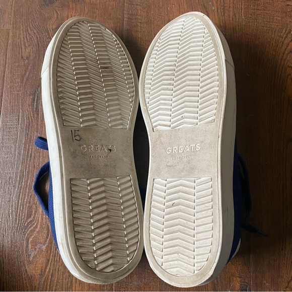 GREATS Men’s Brooklyn Royale Knit Navy Blue SZ 9.5 - Picture 12 of 12